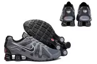 shox turbo+ 13 nike hommes chaussures pas cher gray